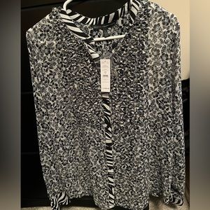 Brand New with Tags. Woman’s Blouse from White House Black Market